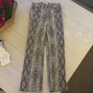 Pistola Snake Print Pants